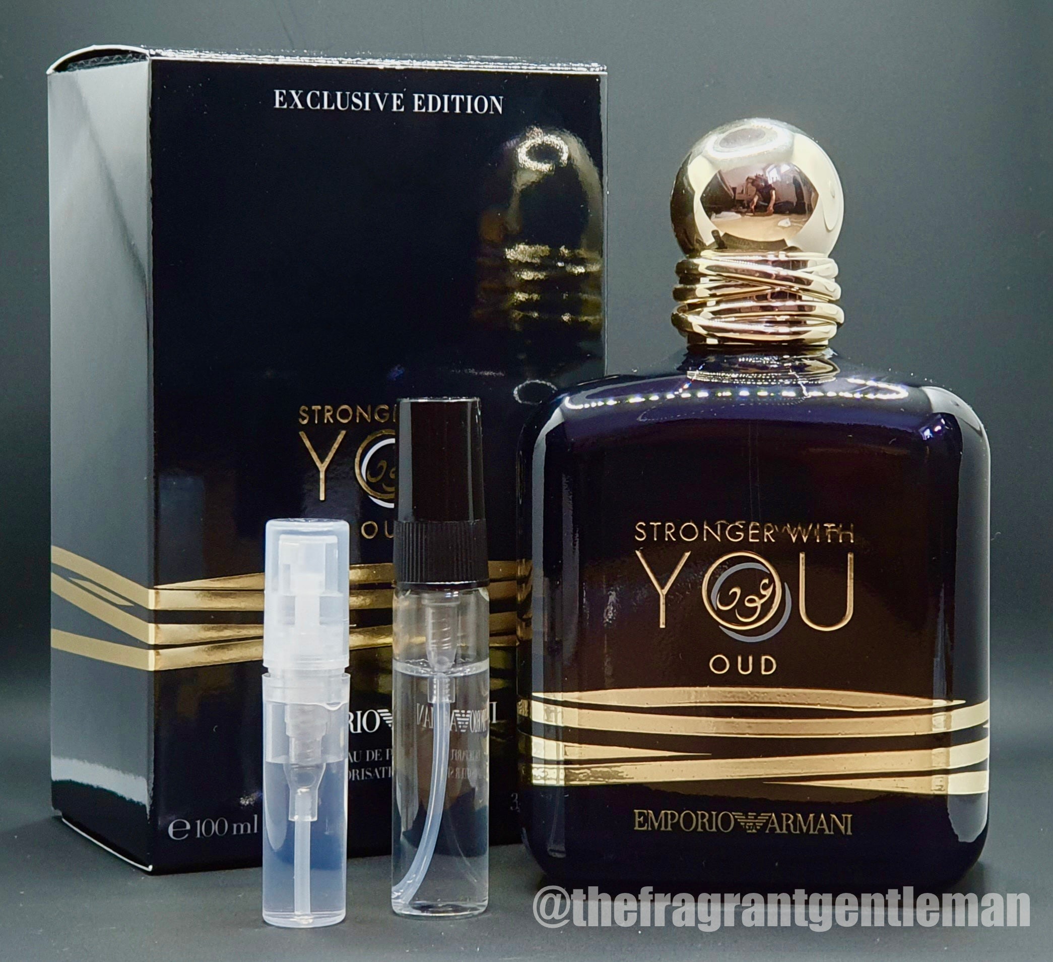 Armani Stronger With You Oud SAMPLE The Fragrant Gentleman